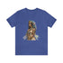 Ancient Egyptian Priestess - Short Sleeve Tee Heather True Royal